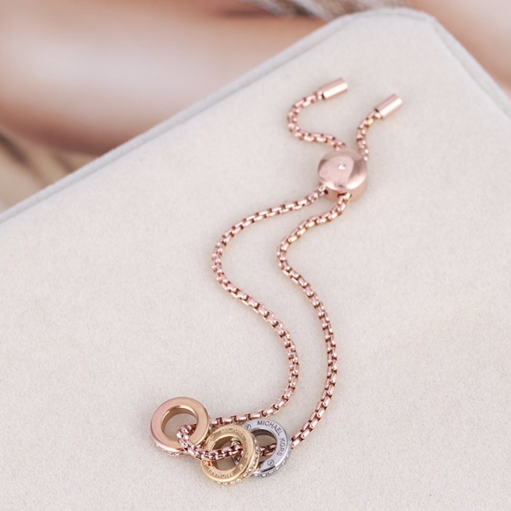 Michael Kors Colorblock Ring Adjustment Bracelet